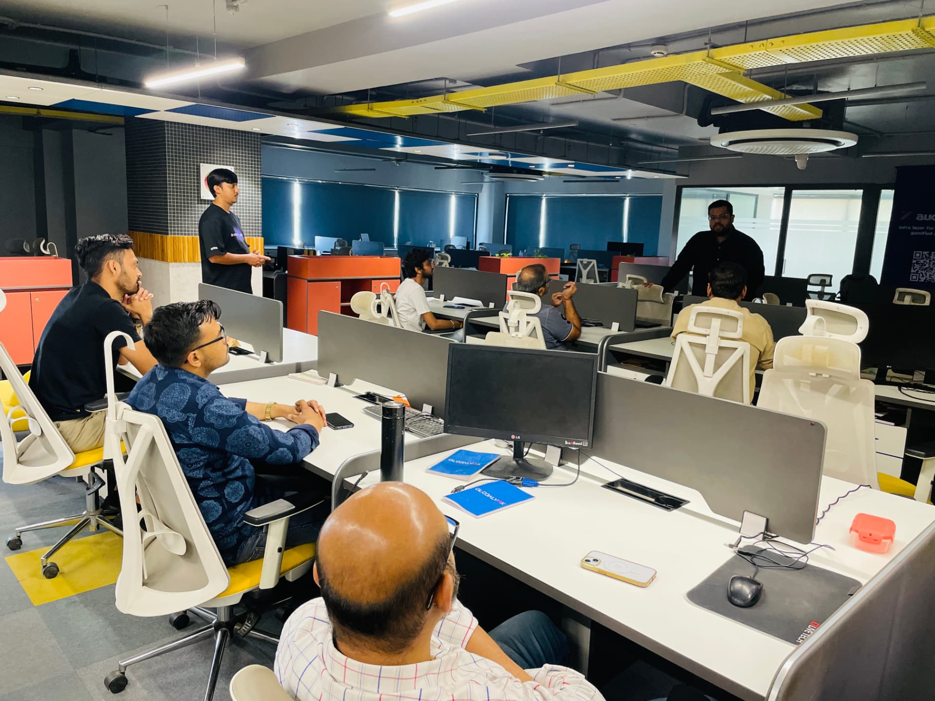 Members attending a Web3 Community India meetup